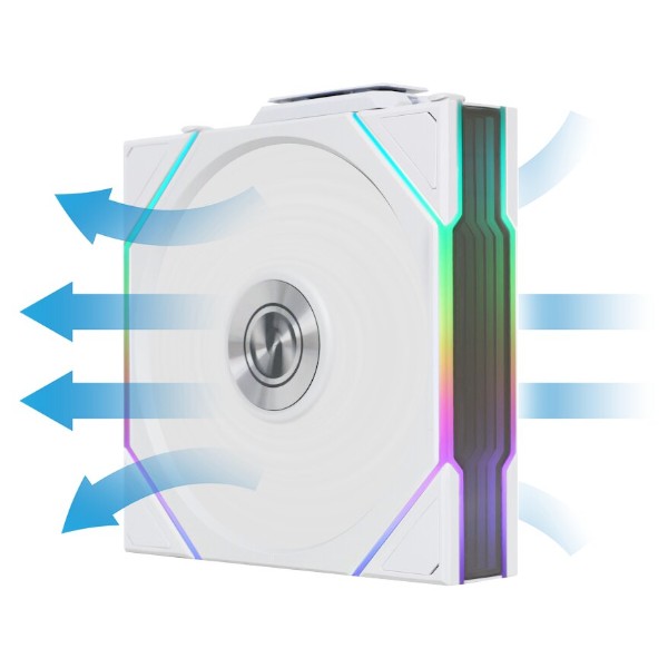 Фото - Корпусный вентилятор Lian Li Uni Fan TL WIRELESS Reverse 120-3 White (G99.12RTL1W3W.00)